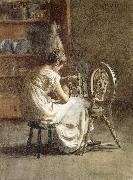 Thomas Eakins Homespun oil